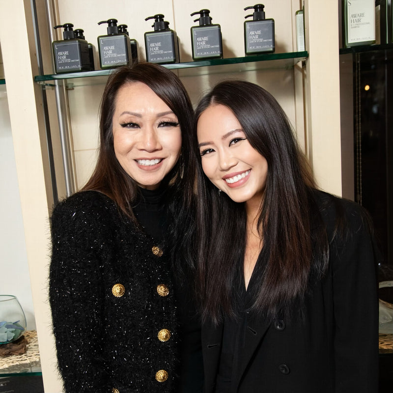 AWARE Hair Founders - Tina and Jade
