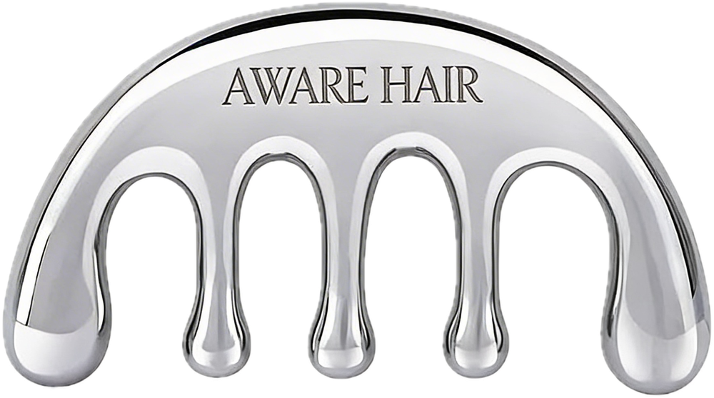 Stainless Steel Meridian Scalp Gua Sha